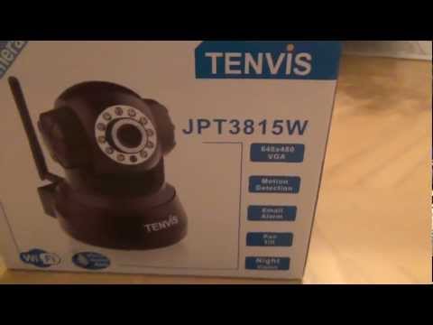 Unboxing the Wireless IP Camera TENVIS JPT3815W