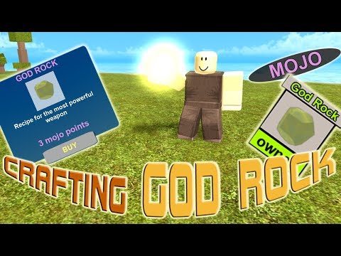 Roblox Booga Booga - How To Make GOD ROCK