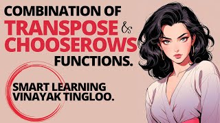 Combination of Transpose and CHOOSEROWS functions