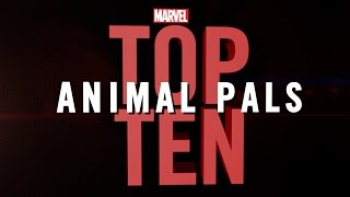 Marvel Top 10 Animal Pals