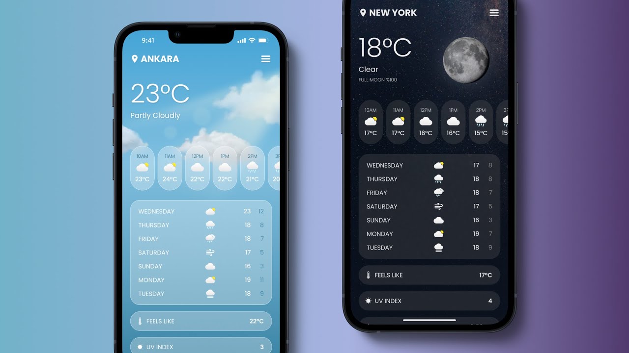 Weather App • UX/UI Project Prototype