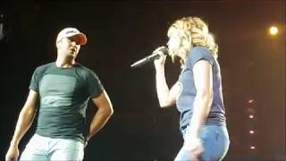 Luke Bryan &amp; Carrie Underwood *Play it Again* Nashville 5/6/17