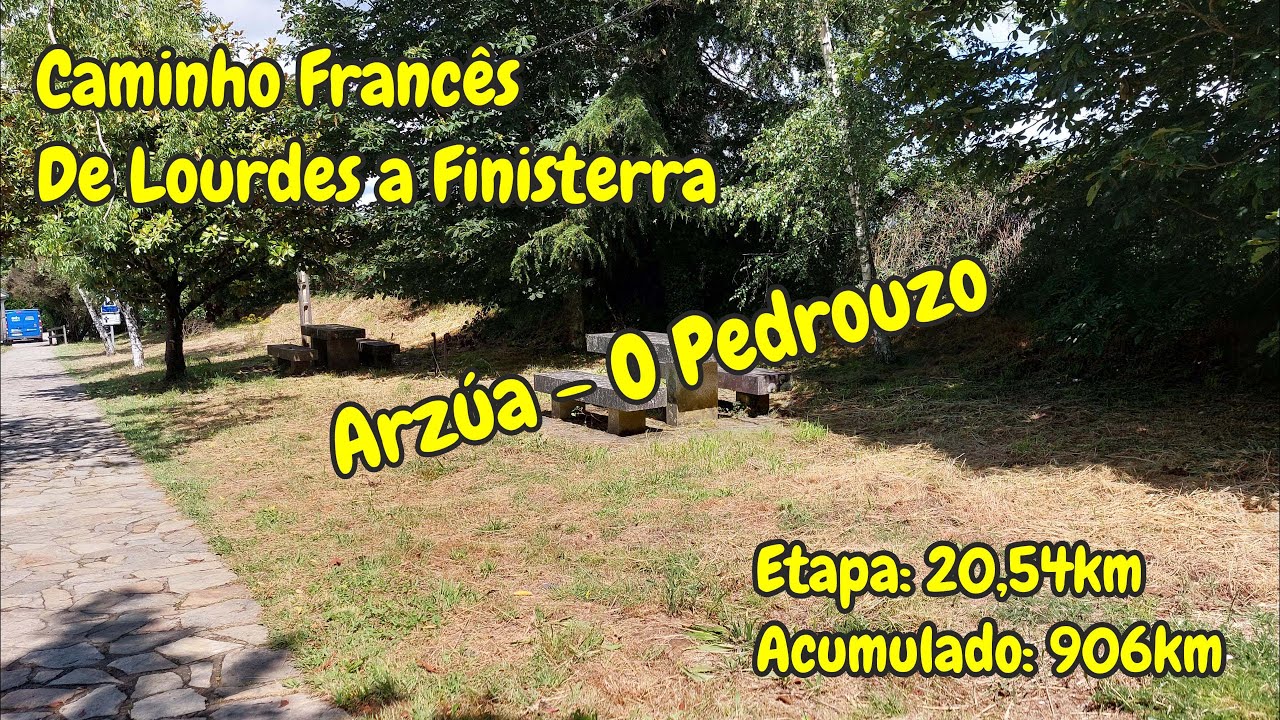 Dia 42 Caminho de Santiago -  Etapa de Arzúa a  O Pedrouzo (Caminho Francês)