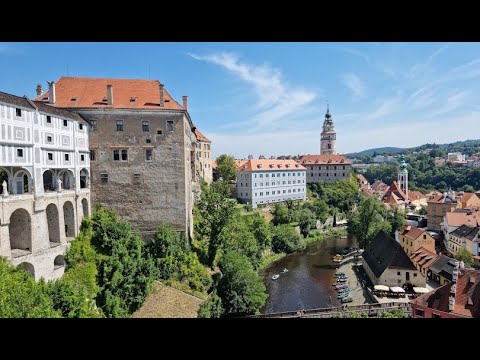 Český Krumlov, medieval town. Czech Republic.