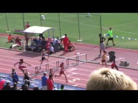 Womens 400m Hurdles Open Section 2   2014 Mt  SAC Relays 18Apr14