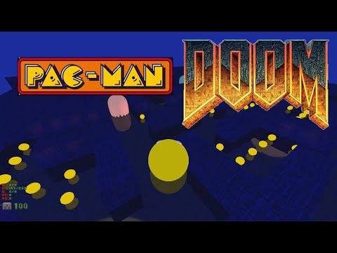 PAC-MAN in DOOM