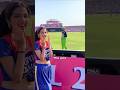 Virat Kohli Heartwinning Gesture For Cheer Leader Won Hearts Viratkohli Msdhoni Rohitsharma