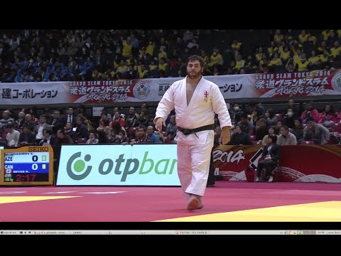 Levan Matiashvili (GEO) vs Ushangi Kokauri (AZE) +100kg Tokyo Grand Slam 2014