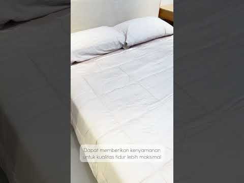 Gambar Informa 240x210 cm Bed Cover Bamboo - Peach