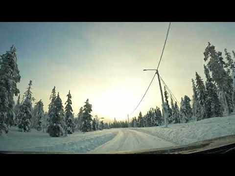 Posio - Kuusamo Driving Timelapse