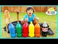 Learn Colors For Toddlers And Numbers With Coca Cola