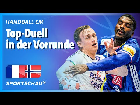 Video Thumbnail: Frankreich – Norwegen Highlights | Handball-EM 2026 | Sportschau
