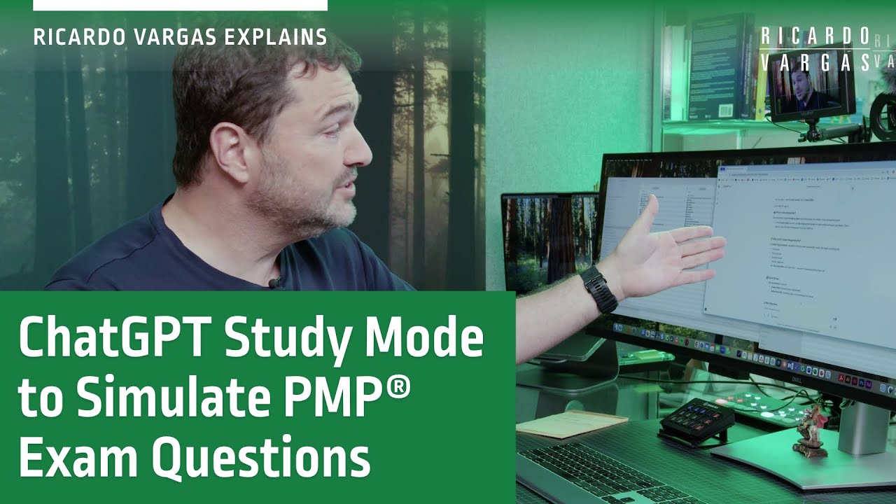 Using ChatGPT Study Mode to Simulate PMP Questions with Ricardo Vargas