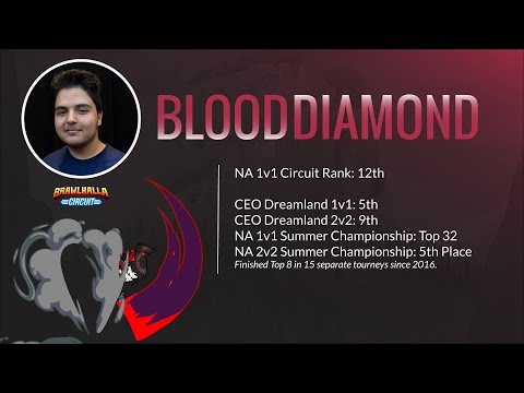 Blood Diamond vs Viewers - July 31, 2017 Brawlhalla Esports Stream