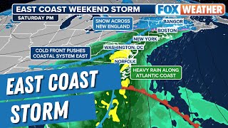 Coastal Storm Eyes Northeast With Rain And Snow Mix, Ice Potential