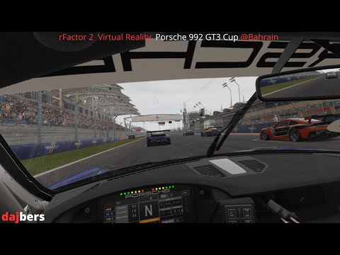 rFactor 2 VR Porsche 992 GT3 Cup @Bahrein