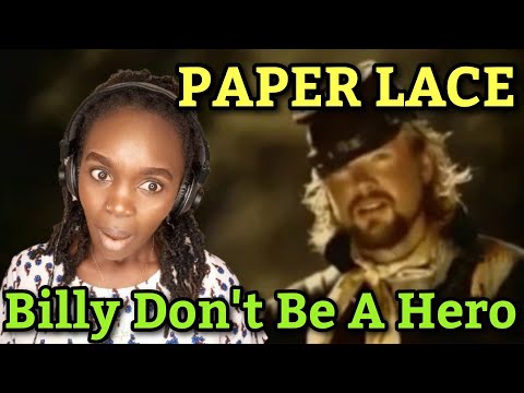 African Girl First Time Hearing Paperlace ~ Billy Don't Be A Hero - (1974) | REACTION