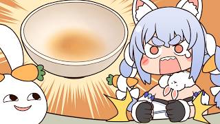 【手描き】ぺこらの汚ねぇ鍋　Pekora’s Dirty Frying Pan【兎田ぺこら/ホロライブ切り抜き/切り抜き漫画】