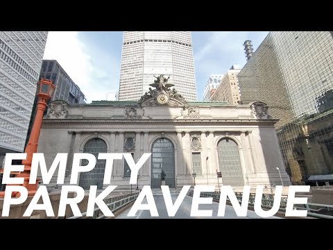 Empty Streets of New York | Park Avenue (Real Life I AM LEGEND)