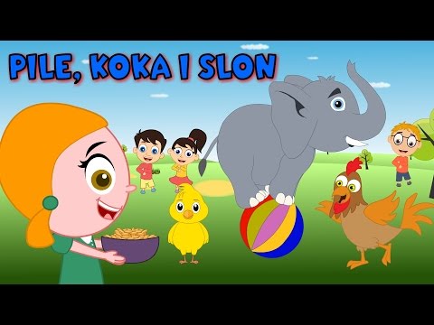 Dječje pjesme - TOP 25 | Pile, koka i slon i mnoge druge