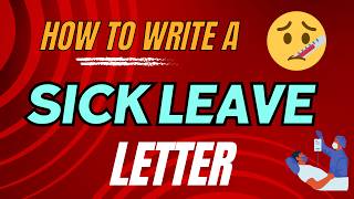 How to Write a Sick Leave Application | Format and Example | Sick Leave Letter Writing Guide