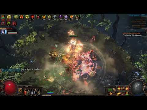 Poe HC Harvest - 89% Chaos res vs Constrictor extra proj