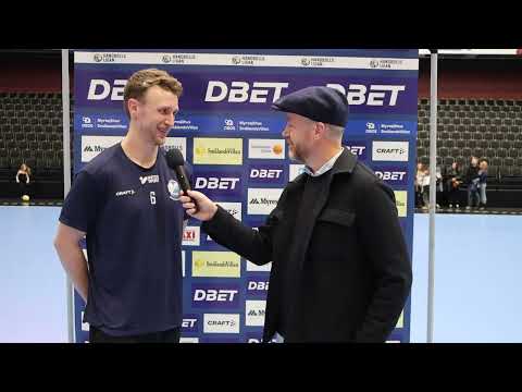 10 mål från lagkaptenen. Så här sa Philip Henningsson efter 38–29-segern över Amo.