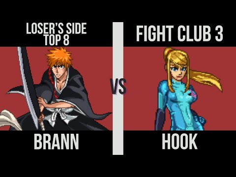 Brann (Ichigo) vs. Hook (ZSS) - Loser's Top 8 - FIGHT CLUB 3