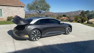 Lucid Air Keyfob usage