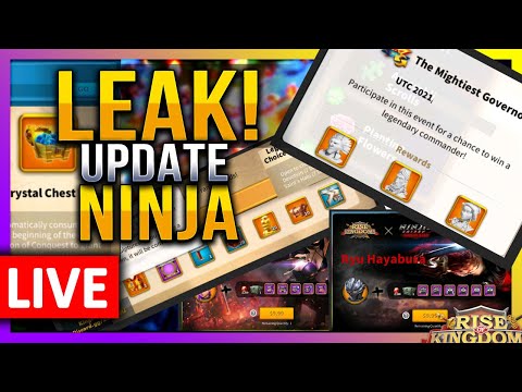 LEAK: City Theme Choice Chest / MGE Commanders / Crystal Chest 🔴  Rise of Kingdoms ROK Fleisch