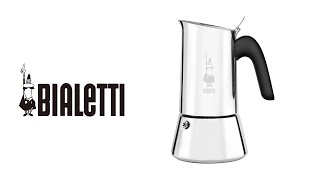 BIALETTI Venus Induction Moka Pot Espresso Coffee Maker, Silver, ( 6 Cups / 235ml )