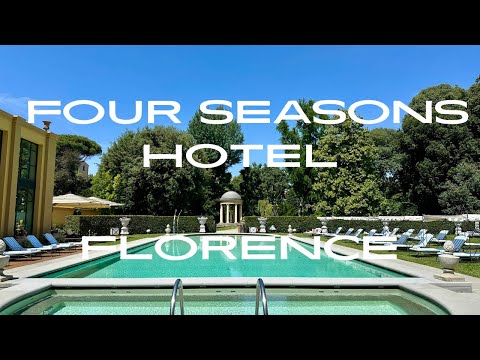 Four Seasons Hotel Florence: Hidden Luxury in the Heart of the City! |4k|