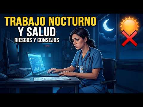 🌙 TRABAJO NOCTURNO Y SALUD: Cómo proteger tu cuerpo y tu descanso 🌙