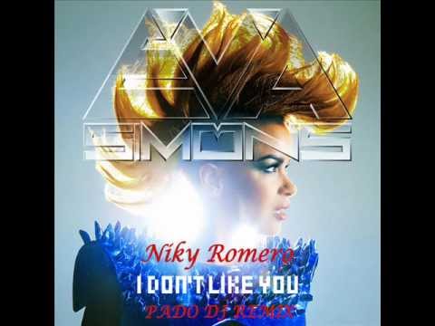 EVA SIMONS  - I DON'T LIKE YOU (NICKY ROMERO feat  PADO DJ REMIX)