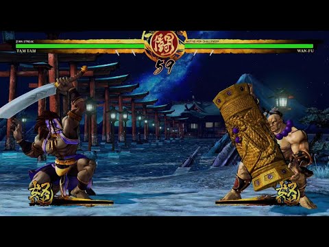 SAMURAI SHODOWN - Tam Tam VS Wan-Fu