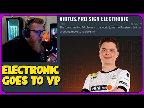 fl0m Reacts to electroNic Joins Virtus.Pro