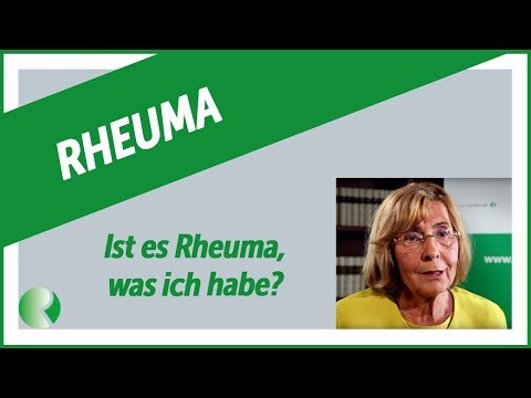 🔍 Ist es Rheuma, was ich habe? Prof. Dr. Erika Gromica-Ihle / Rheuma-Liga