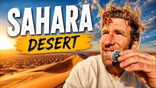 Sunrise in the Sahara Desert Morocco Hiking the Tallest Sand Dune INCREDABLE!