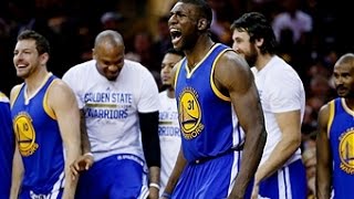 Festus Ezeli - Tristan Thompson - LeBron James - Timofey Mozgov - Stephen Curry - Andre Iguodala