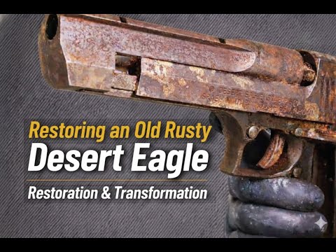 Restoring an Old Rusty Desert Eagle | Full Restoration Process