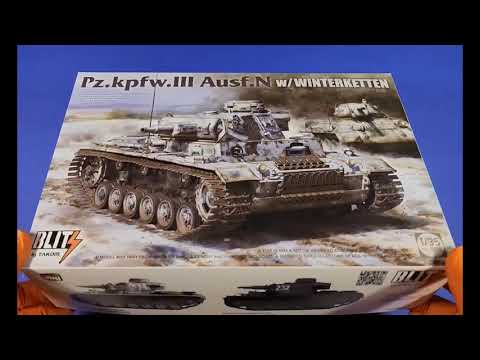 Pz.Kpfw.III Ausf.N w/Winterketten by TAKOM 1/35 PART 1