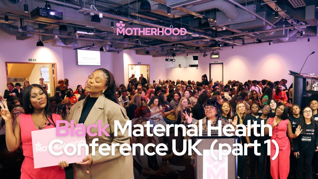 Sandra hosting the Black Maternal Health Conference