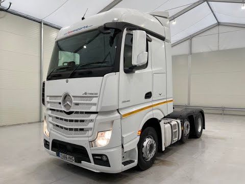 YA66 HHG - Mercedes Actros 2545 6x2 Midlift Tractor Unit | Law Truck Centre UK
