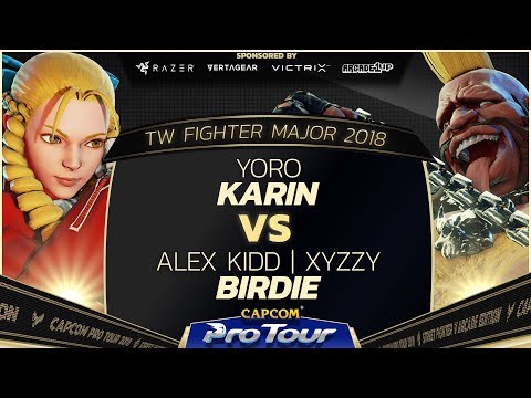 Yoro (Karin) vs Xyzzy (Birdie) - TW Fighter Major 2018 - SFV - CPT 2018
