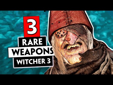 3 Rare Weapons You May Have Missed | THE WITCHER 3