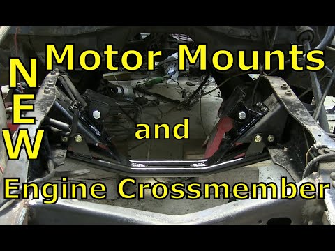 New Motor Mounts and New Engine Crossmember Install DIY