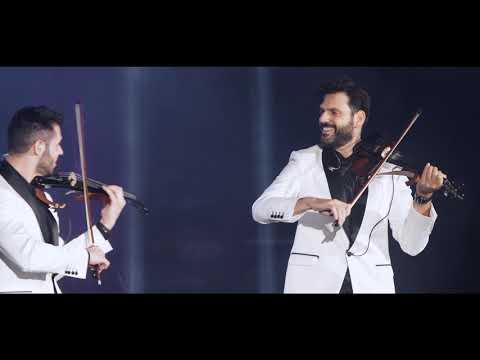 DuoViolins Performing for YouTube Pulse