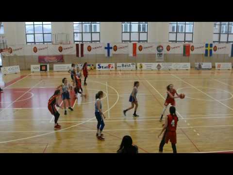 EGBL U16 Stage III - Polond (17/02/2017) BS Nevskaya- COR Viktoria / (2d q)