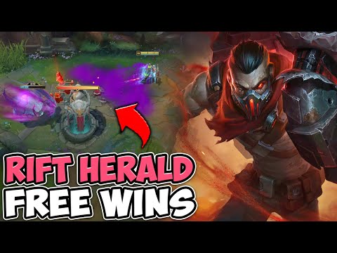 How to use Rift Herald to carry any game with Singed (Rank 1 Singed Proxy)