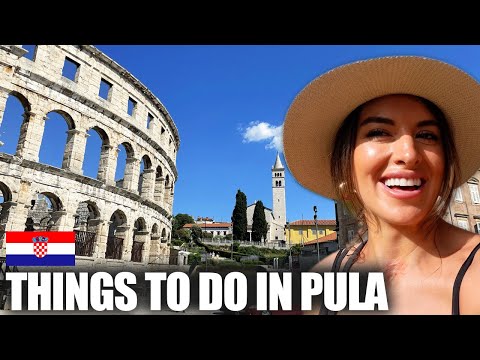 THIS CITY BLEW US AWAY 🇭🇷🖤 | Pula Croatia In One Day | #Croatia in 30 days